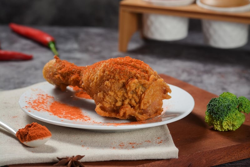 Spicy Honey Glazed Fried Chicken